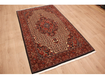 Persian carpet Bijar with Silk 227x130 cm oriental rug