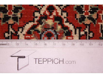 Perserteppich Bidjar Orient Teppich mit Seide 227x130 cm