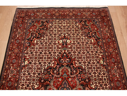 Persian carpet Bijar with Silk 227x130 cm oriental rug