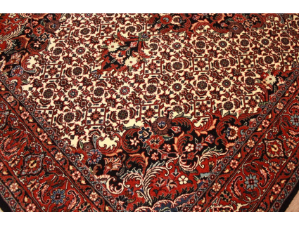 Persian carpet Bijar with Silk 227x130 cm oriental rug