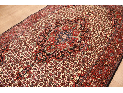 Persian carpet Bijar with Silk 227x130 cm oriental rug