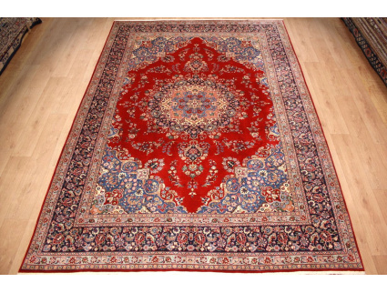 Persian carpet Mashhad virgin wool 352x245 cm Red