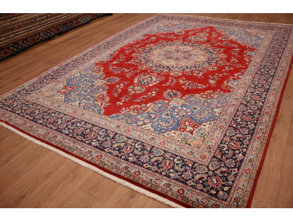 Persian carpet Mashhad virgin wool 352x245 cm Red