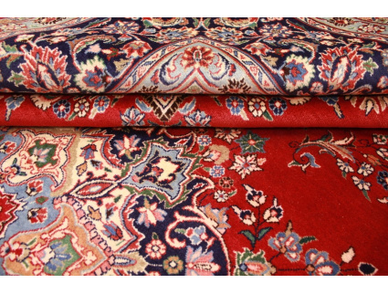 Persian carpet Mashhad virgin wool 352x245 cm Red