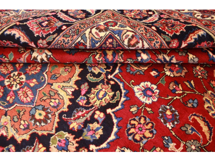 Persian carpet Mashhad virgin wool 338x249 cm Red