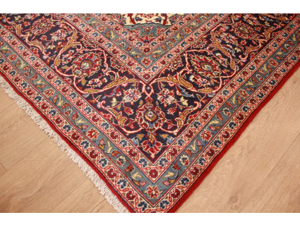 Persian carpet Kashan virgin wool 339x245 Red