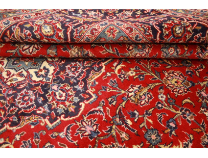 Persian carpet Kashan virgin wool 339x245 Red