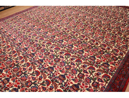 Persian carpet Moud with silk wool 408x324 cm