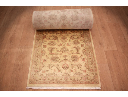 Persian carpet Mashhad wool carpet 307x87 cm Runner