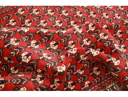 Perserteppich Abadeh Rot 196x150 cm