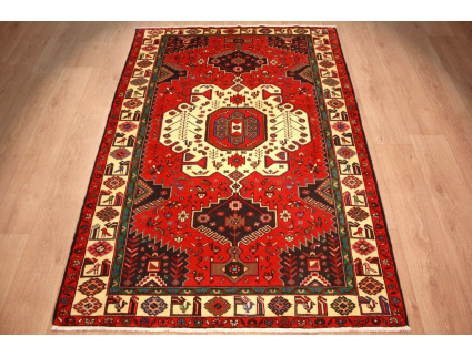 Persian carpet Bidjar Songhor  224x140 cm Red