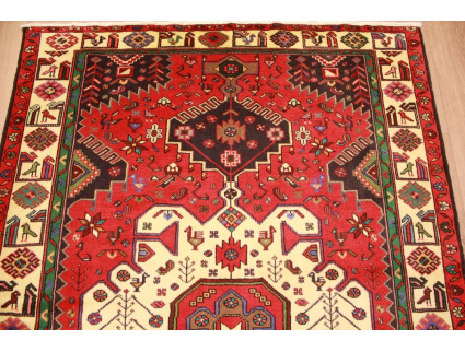 Persian carpet Bidjar Songhor  224x140 cm Red