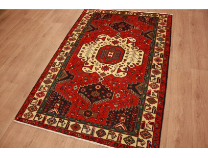 Perserteppich Bidjar Songhor Orient Teppich Rot  224x140 cm