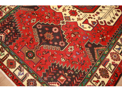 Perserteppich Bidjar Songhor Orient Teppich Rot  224x140 cm