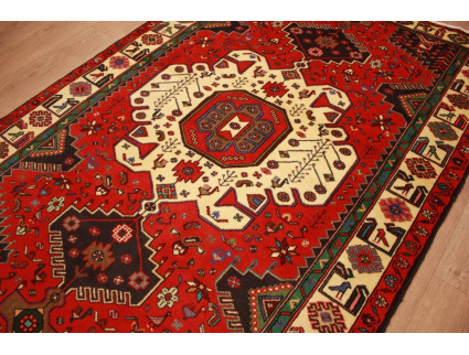 Perserteppich Bidjar Songhor Orient Teppich Rot  224x140 cm