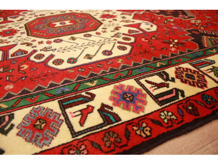 Persian carpet Bidjar Songhor  224x140 cm Red