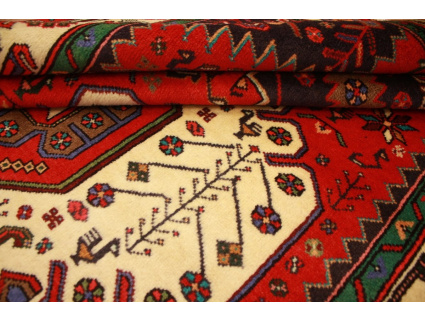 Perserteppich Bidjar Songhor Orient Teppich Rot  224x140 cm