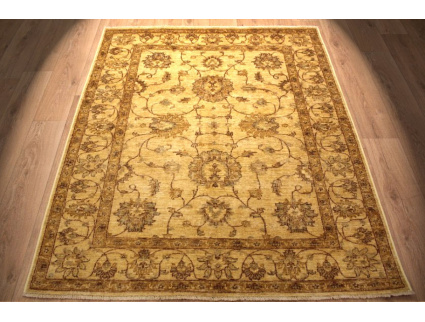 Hand-knotted Oriental carpet Ziegler virgin wool 184x154 cm