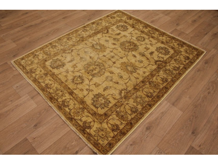 Hand-knotted Oriental carpet Ziegler virgin wool 184x154 cm