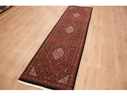 Persian carpet  Bidjar Runner very stable 276x73 cm