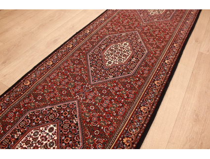 Persian carpet  Bidjar Runner very stable 276x73 cm