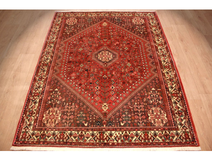 Perserteppich Abadeh Nomadeteppich 200x159 cm reine Wolle