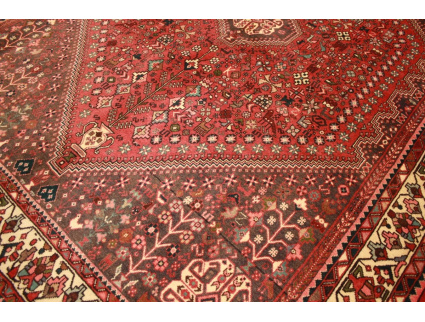 Persian carpet Abadeh pure wool 200x159 cm Red