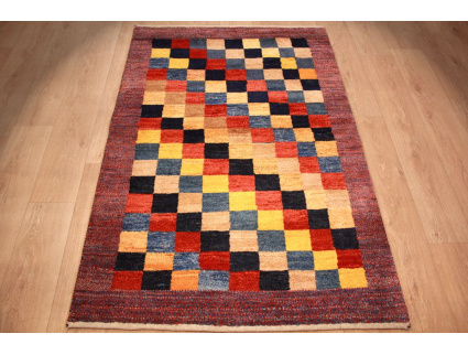 Nomadic Persian carpet Gabbeh wool 172x117 cm