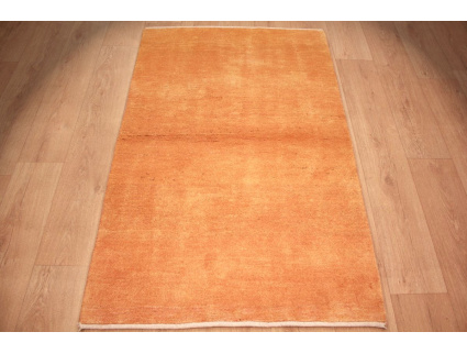 Nomadenteppich Perserteppich Gabbeh 151x95 cm Orange