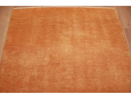 Nomadenteppich Perserteppich Gabbeh 151x95 cm Orange