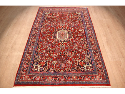 Persian carpet Bidjar pure wool 222x139 cm Red