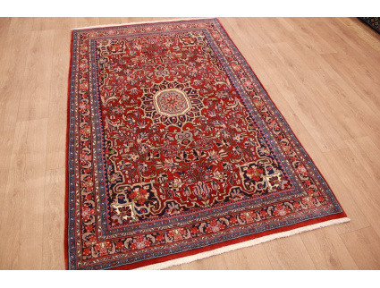 Persian carpet Bidjar pure wool 222x139 cm Red