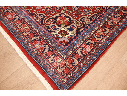 Persian carpet Bidjar pure wool 222x139 cm Red