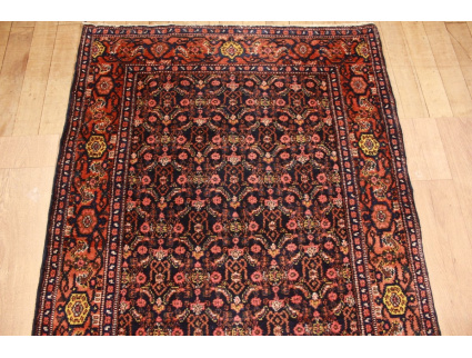 Persian carpet "Seneh" runner Wool 621x107 cm