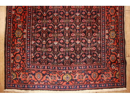 Persian carpet "Seneh" runner Wool 621x107 cm