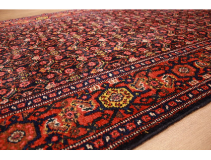 Persian carpet "Seneh" runner Wool 621x107 cm