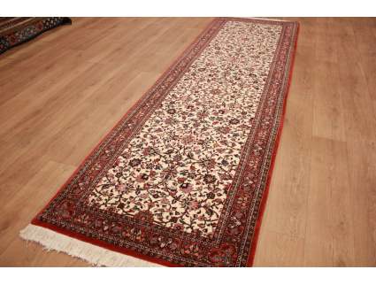 Persian carpet Bidjar 335x105 cm Beige