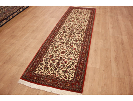 Perser Teppich Bidjar Läufer 335x105 cm Beige