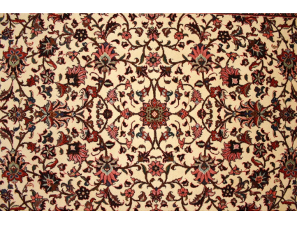 Perser Teppich Bidjar Läufer 335x105 cm Beige