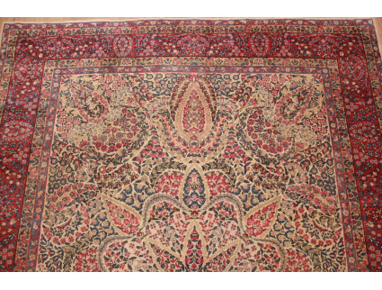 Perser Teppich Kerman Wollteppich 355x267 cm Vintage