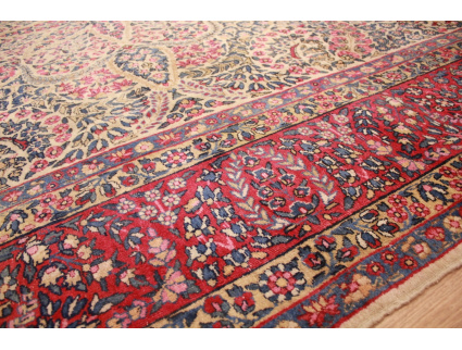 Persian carpet "Kerman" virgin wool 355x267 cm Vintage