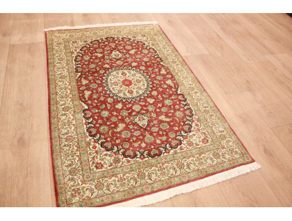 Persian carpet  Ghom  pure silk rug 120x80 cm