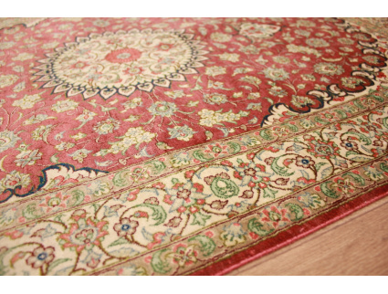 Persian carpet  Ghom  pure silk rug 120x80 cm