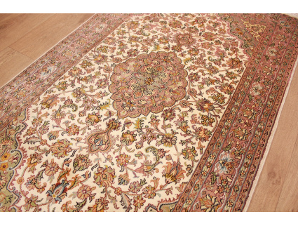 Oriental carpet Kashmir Silk 159x94 cm Beige