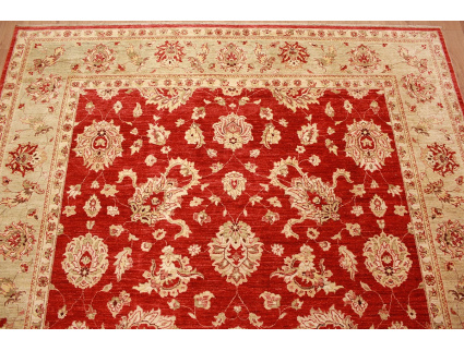 Oriental carpet "Ziegler" virgin wool 365x277 cm Red