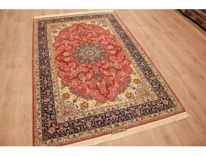 Perserteppich Isfahan mit Seide 235x153 cm