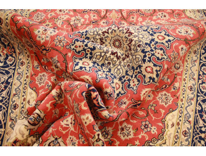 Perserteppich Isfahan mit Seide 235x153 cm