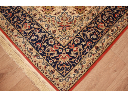 Perserteppich Isfahan mit Seide 235x153 cm