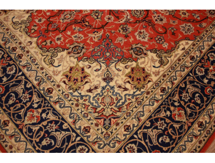 Persian carpet Isfahan with Silk 235x153 cm