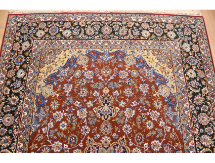 Persian carpet Isfahan with Silk 238x140 cm